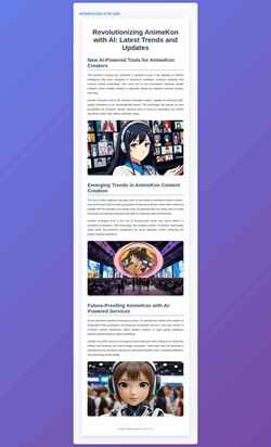 Captură de ecran animekon.com