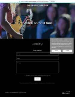 Screenshot classicguitars.com