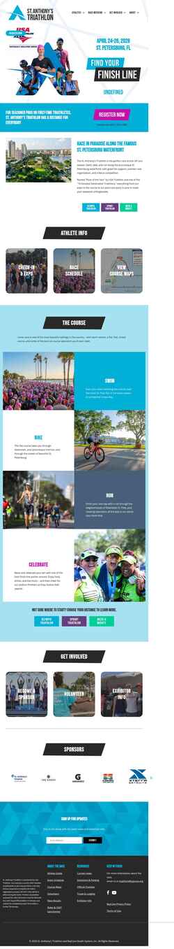 Screenshot satriathlon.com
