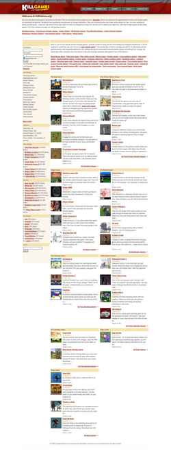 Screenshot killgames.org