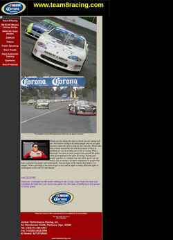 Screenshot team8racing.com
