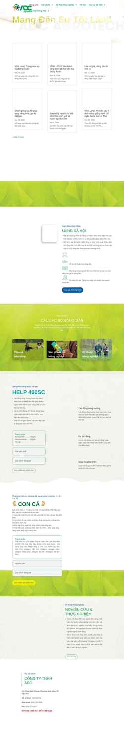 Screenshot adcgroup.net