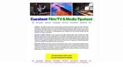 Captura de pantalla cuesheet.net