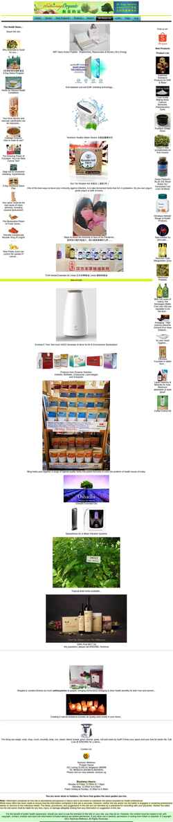 Captura de pantalla nutrimaxorganic.com