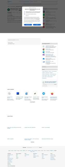 Снимак екрана mediacoder-hdv-edition.updatestar.com