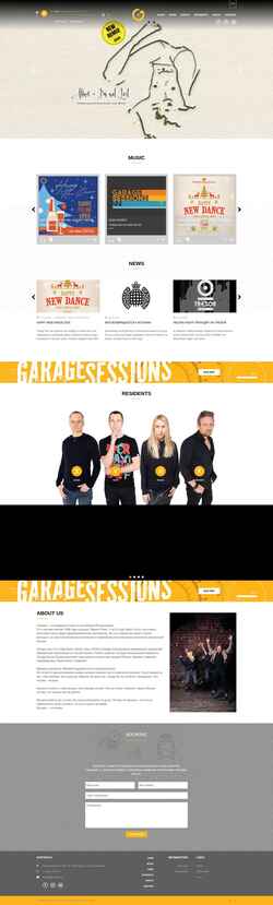 Captura de pantalla garagefm.ru