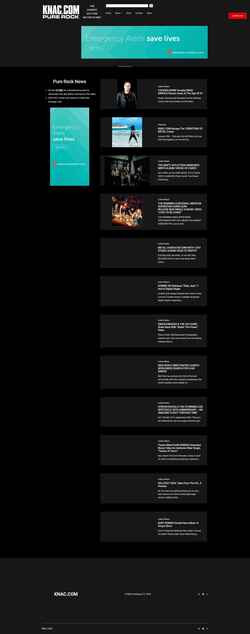 Captura de pantalla knac.com