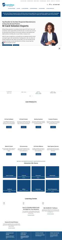 Screenshot idsupershop.com