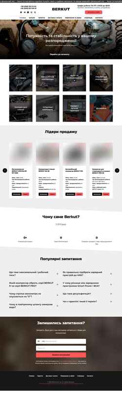 Snímek obrazovky berkut.com.ua