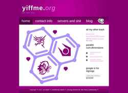 Snimka zaslona yiffme.org