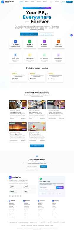 Screenshot mediadrops.com
