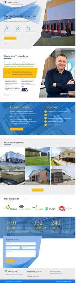 Screenshot tectumbud.com