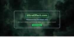 Skjermdump ultraeffect.com