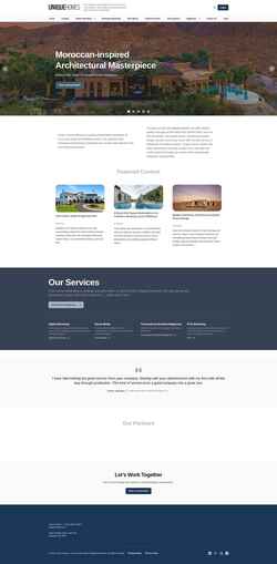 Captura de tela uniquehomes.com