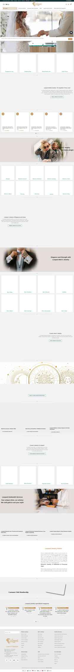 Screenshot leopard-jewelry.com