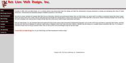 Screenshot redlionwebdesign.com