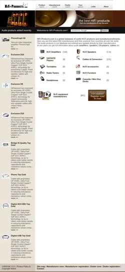 スクリーンショット hifi-products.com