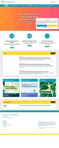 Captura de tela eaea.org