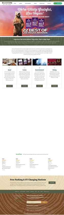 Captura de pantalla silvertoncasino.com