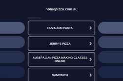 Снимак екрана homepizza.com.au