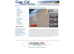 Captura de pantalla capecodvisitorsdirectory.com