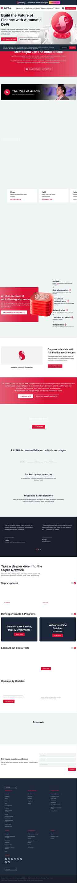 截屏 supra.com