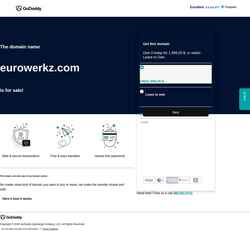Snímek obrazovky eurowerkz.com