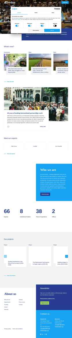 Screenshot ecdpm.org