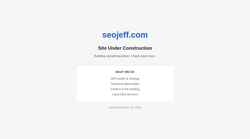 Posnetek zaslona seojeff.com