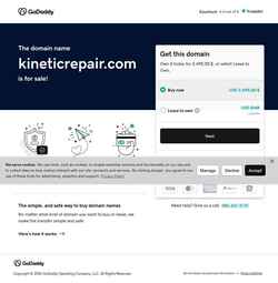 Screenshot kineticrepair.com