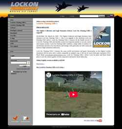 Снимак екрана lockon.co.uk