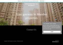 Screenshot propertiesinmumbai.com