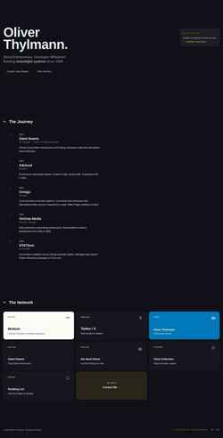 Screenshot thylmann.net