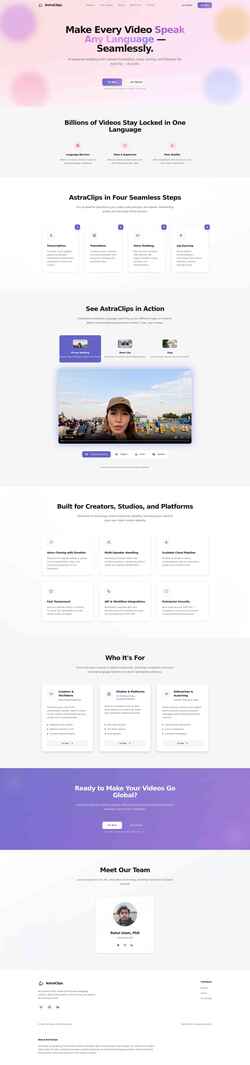 Скриншот astraclips.com