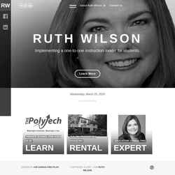 Schermata ruthwilson.com