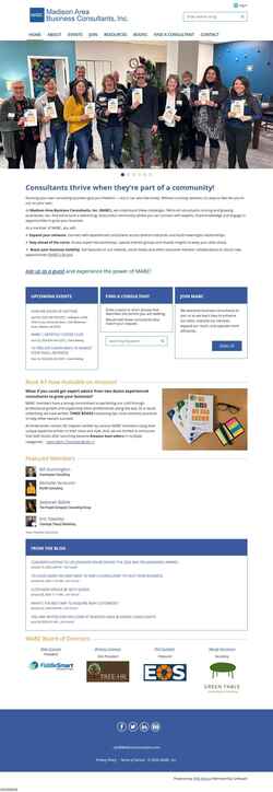 Screenshot madisonconsultants.com
