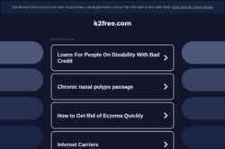 Zrzut ekranu crankringtoneqbhd.k2free.com