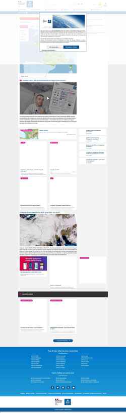 Captura de pantalla meteofrance.com