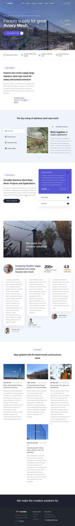 Screenshot ropemesh.com