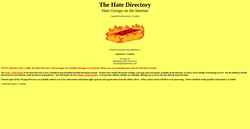 Schermata hatedirectory.com