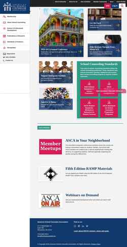 Schermata schoolcounselor.org