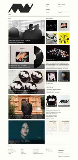 Στιγμιότυπο οθόνης minimalwave.com