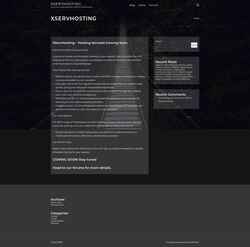 Captura de tela xservhosting.com