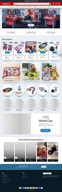 Screenshot hobbytron.com