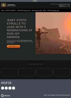 Screenshot igf.com
