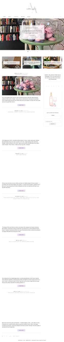 Screenshot mrsamberapple.com