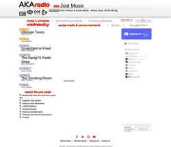 Screenshot akaradio.com