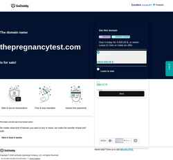 Captura de pantalla thepregnancytest.com