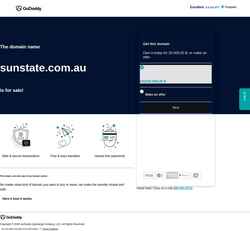 Captura de pantalla sunstate.com.au