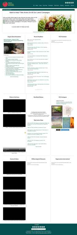 Screenshot organicconsumers.org